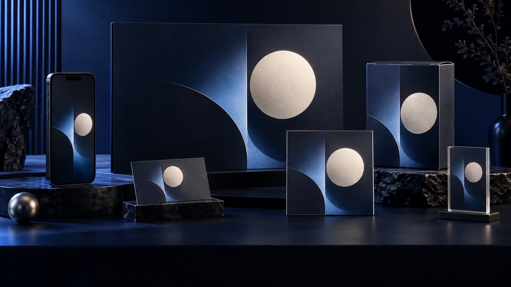 One identity tested consistently across digital, packaging, print, and environmental formats